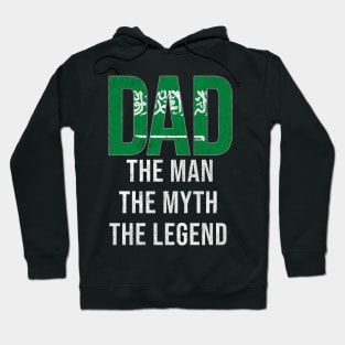 Saudi Arabian Dad The Man The Myth The Legend - Gift for Saudi Arabian Dad With Roots From Saudi Arabian Hoodie